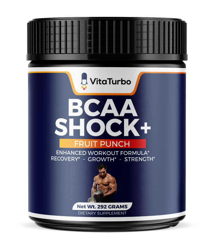 BCAA Shock+ (Fruit Punch Powder) - 292 Grams