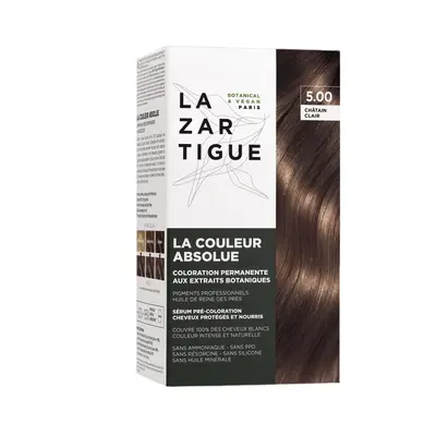 Lazartigue The Absolute Color Tintura permanente per capelli 5.00 Castano chiaro 143 ml