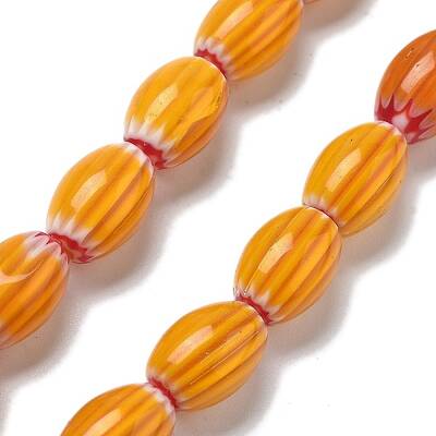 Handmade Millefiori Lampwork Beads Strands