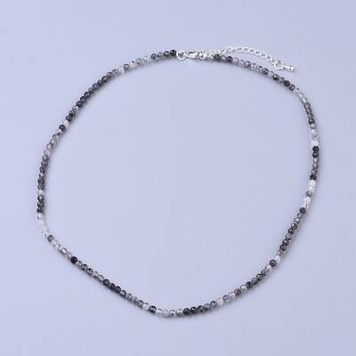 Natural Rutilated Quartz Beaded Necklaces