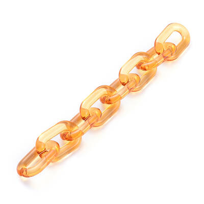 Handmade Transparent Acrylic Cable Chains