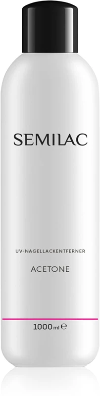 Semilac Liquids pure acetone for removing gel polish 1000 ml