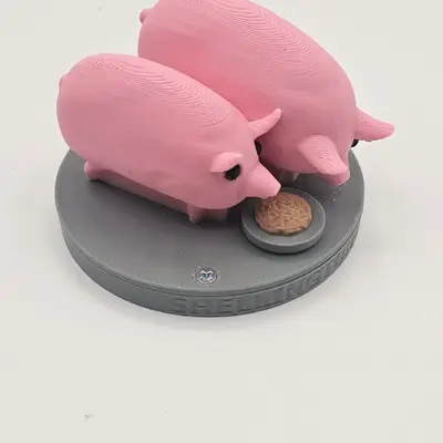 Decorative Ornament Oat Pigs