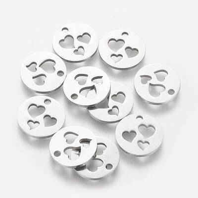 Non-Tarnish 201 Stainless Steel Charms