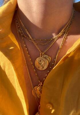 Hermina Luna Small & Large Anc Lslacg75 Gold | Color: GOLD | Size: U