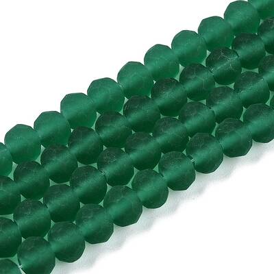 Transparent Glass Beads Strands
