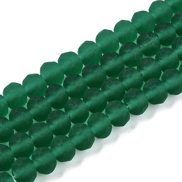 Transparent Glass Beads Strands