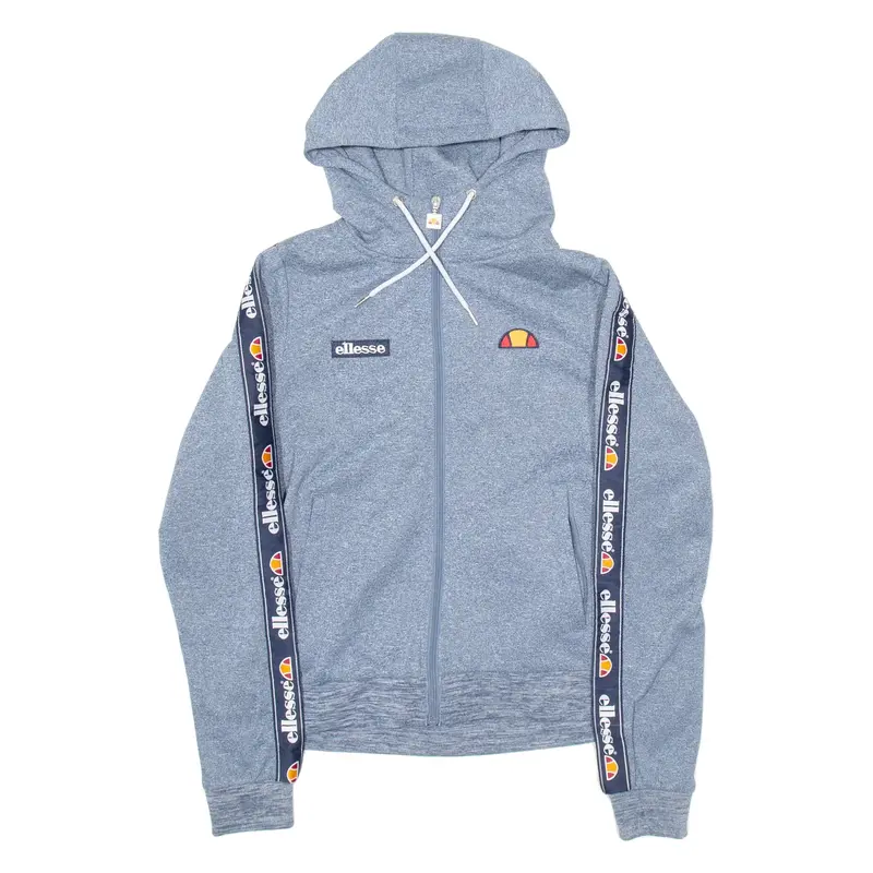 ELLESSE Womens Blue Hoodie UK 12
