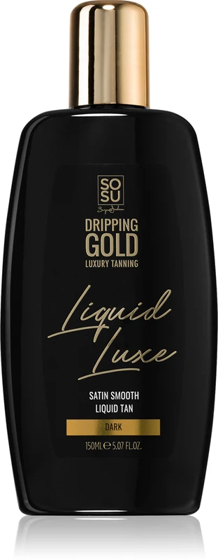 Dripping Gold Luxury Tanning Liquid Luxe Self-Tanning Body Lotion Dark 150ml