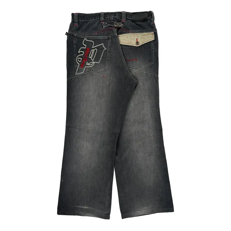 Phat Farm Baggy Jeans - 32W 28L Dark Wash Cotton