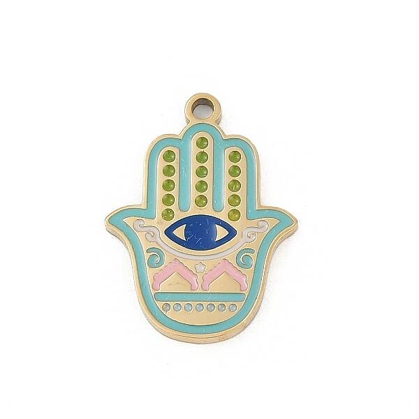 304 Stainless Steel Enamel Pendants