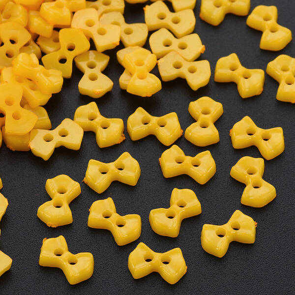 2-Hole Plastic Buttons