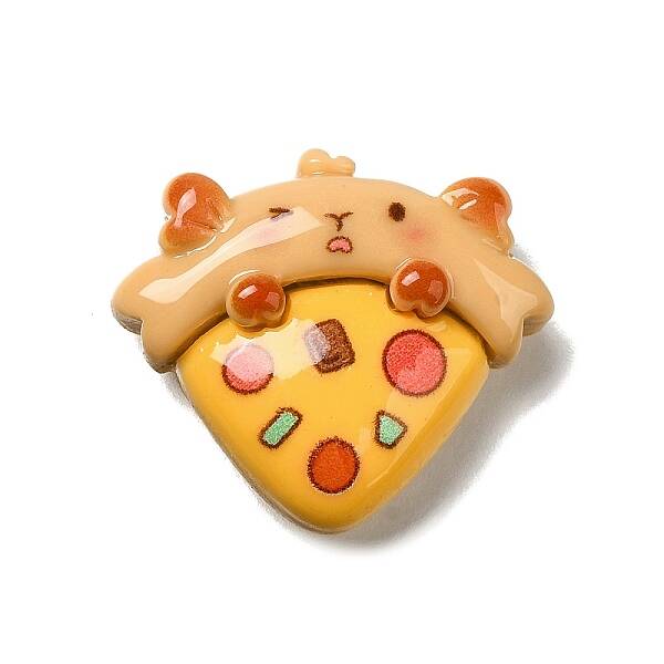 Cat Shape Opaque Resin Cabochons