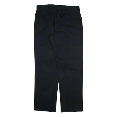 DICKIES Mens Trousers Black Regular Straight W34 L34