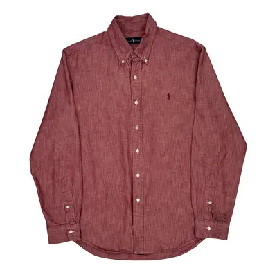 Ralph Lauren Shirt - Large Red Cotton