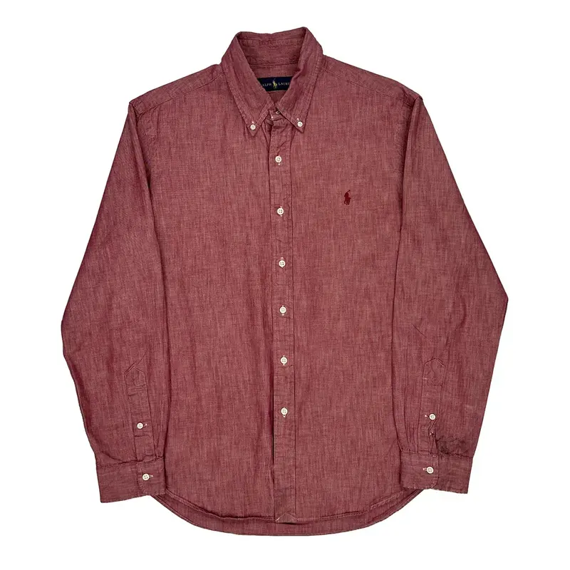 Ralph Lauren Shirt - Large Red Cotton