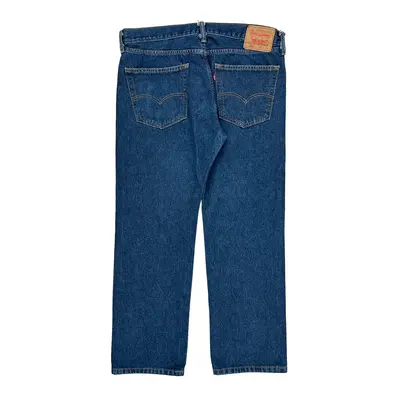 505 Levis Jeans - 37W 29L Blue Cotton