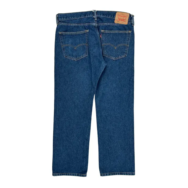 505 Levis Jeans - 37W 29L Blue Cotton