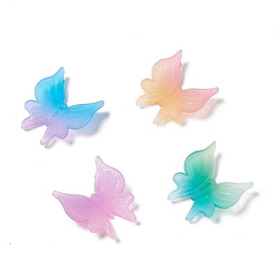Two Tone Opaque Acrylic Cabochons