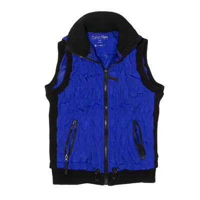 CALVIN KLEIN PERFORMANCE Stretch Blue Puffer Gilet XS