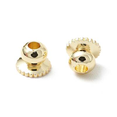 Rack Plating Brass Bead Cap