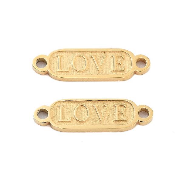 Ion Plating(IP) 304 Stainless Steel Connector Charms