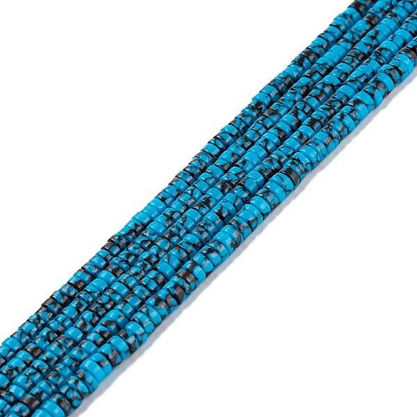 Synthetic Turquoise Beads Strands