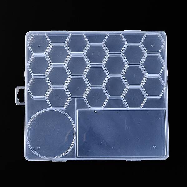 Rectangle Large Capacity Plastic Bead Containers