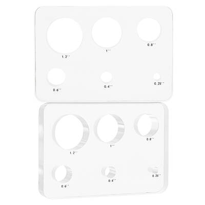 Acrylic Doll Eye Measure Tool