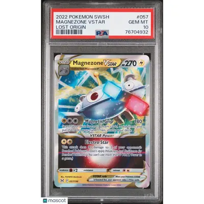 PSA 2022 Pokémon TCG Magnezone Vstar #057 10