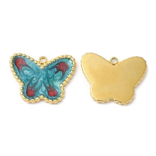 304 Stainless Steel Enamel Pendants