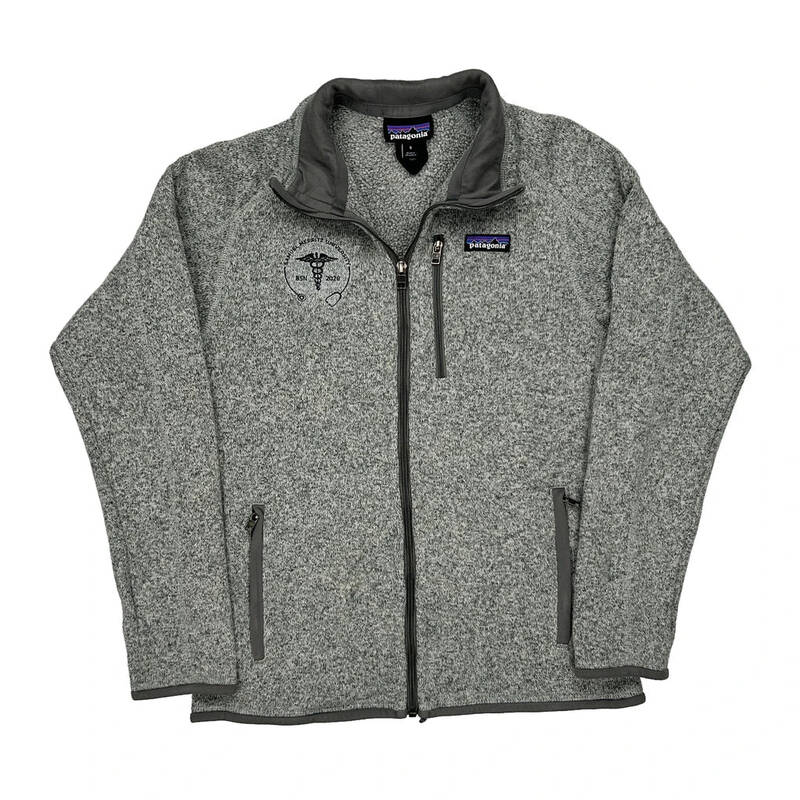 Patagonia Fleece Jacket - Small Grey Polyester