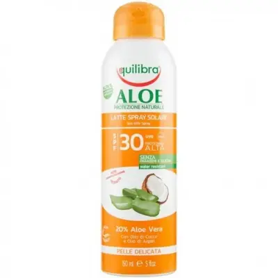 Equilibra Aloe Sun Milk Spray Spf 30 High Protection 150 Ml