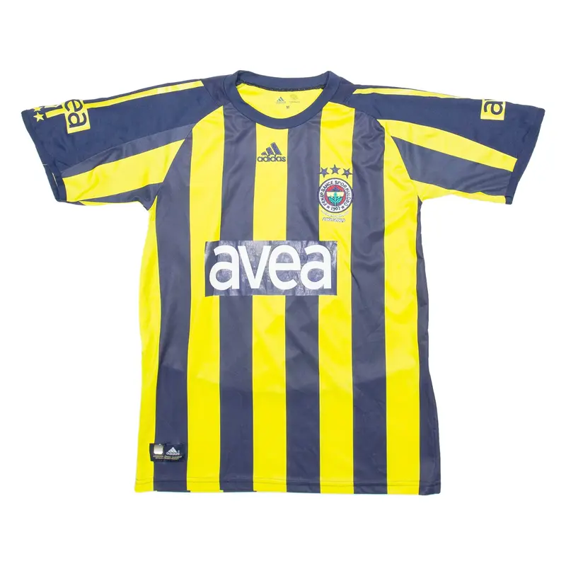 ADIDAS Fenerbahce S.k. Mens Football Shirt Jersey Yellow M