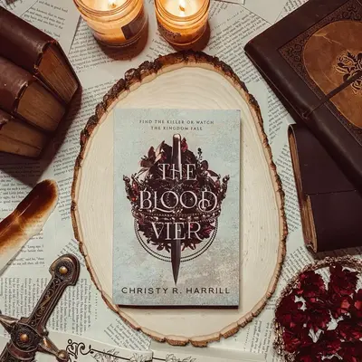 SIGNED EDITION The Blood Vier YA Fantasy by Christy R. Harrill (Blood Vier 1) paperback edition Young Adult book bundle