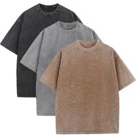 3 PCS Men's Cotton T-Shirts Oversized Half Short Sleeves Casual Loose Soild Streetwear Tops, Unisex Retro Street T-Shirts, Lo...