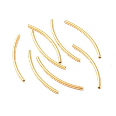 925 Sterling Silver Tube Beads