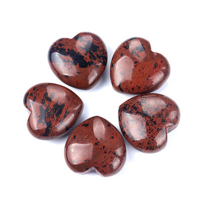 Natural Golden Sheen Obsidian Healing Stones