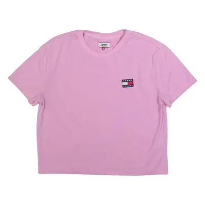 TOMMY HILFIGER Cropped Mens T-Shirt Pink M