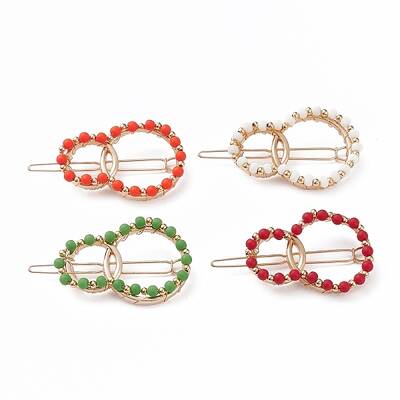 Alloy Hollow Hair Barrettes