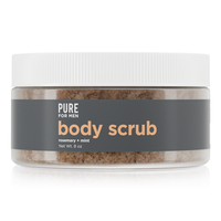 Body Scrub | Pure for Men | Body & Face Exfoliant | Gentle & Plant-Based Cleanser | Combats  Dry Skin | Smooths and Hydrates...
