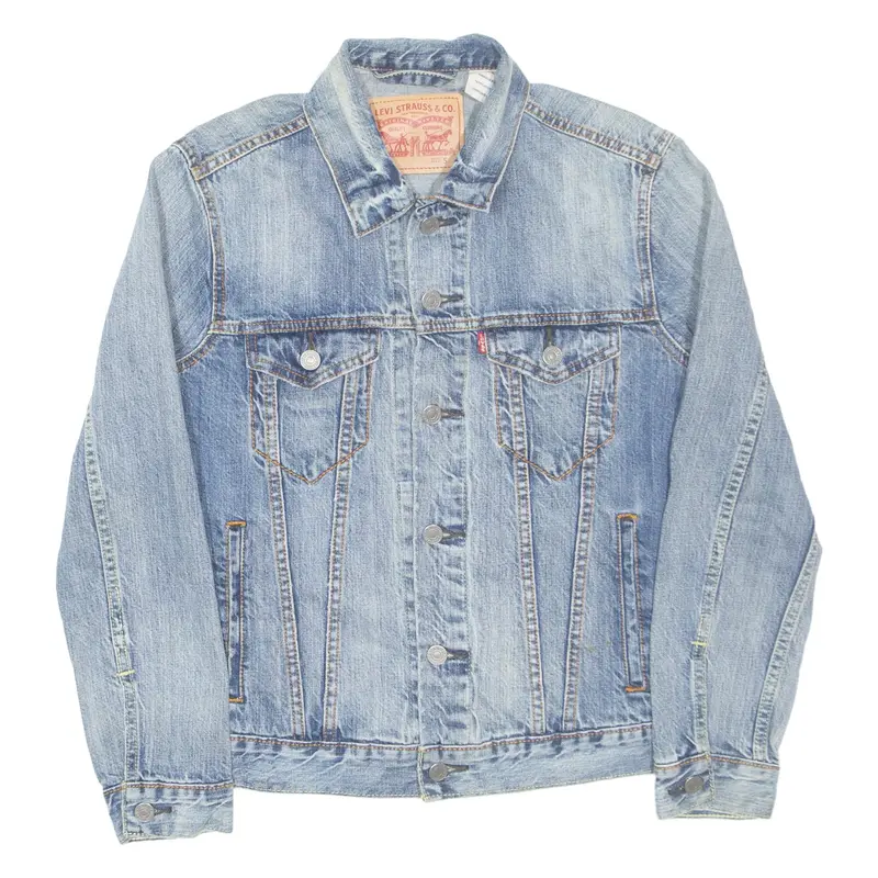 LEVI'S Womens Denim Jacket Blue S