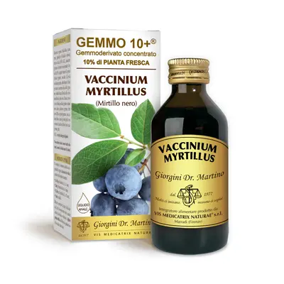 Dr Giorgini gemmo 10+ blackberry 100 ml non-alcoholic liquid