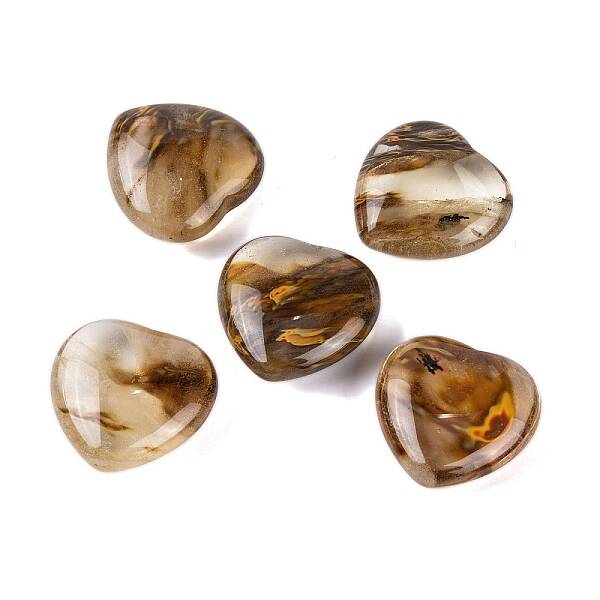 Synthetic Tigerskin Glass Healing Stones