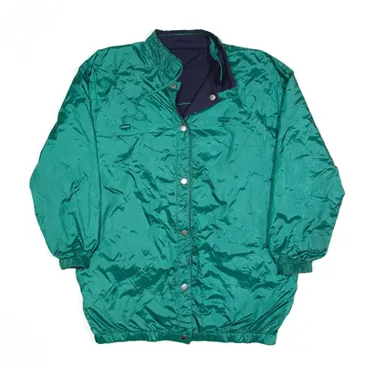 Insulated Shell Jacket Green 80s Womens L