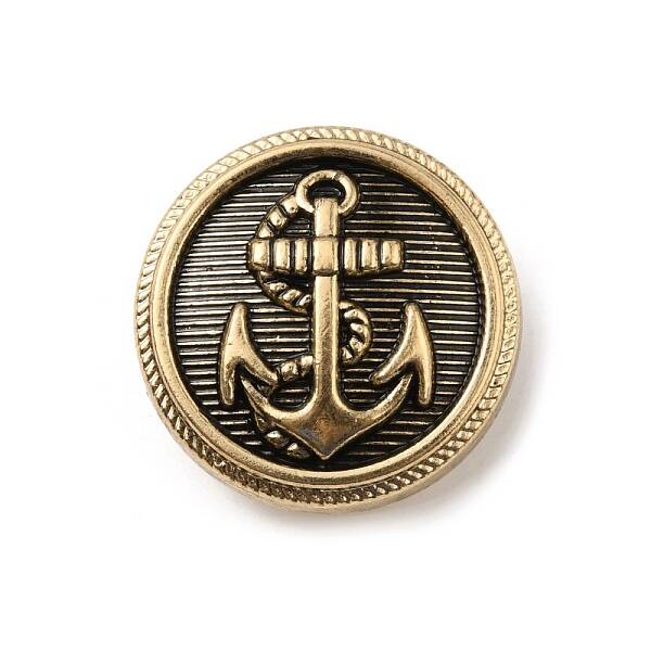 1-Hole Alloy Enamel Shank Buttons
