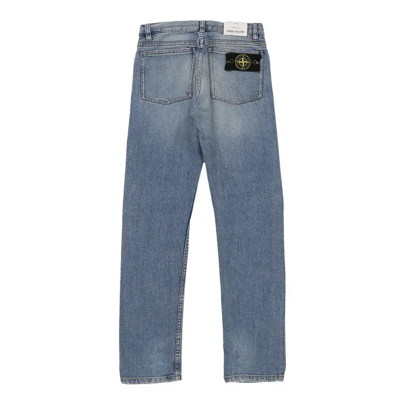 12 Years Stone Island Jeans - 27W 28L Blue Cotton | Size: 27