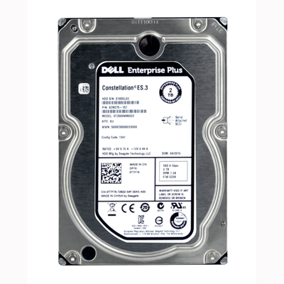 T7F78 Dell 2TB 6Gb/s SAS 7200 3.5-Inch Hard Drive