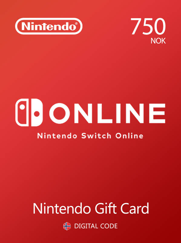 Nintendo Gift Card 750 NOK Norway | Nintendo