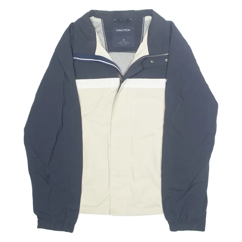 NAUTICA Mens Jacket Cream Nylon M